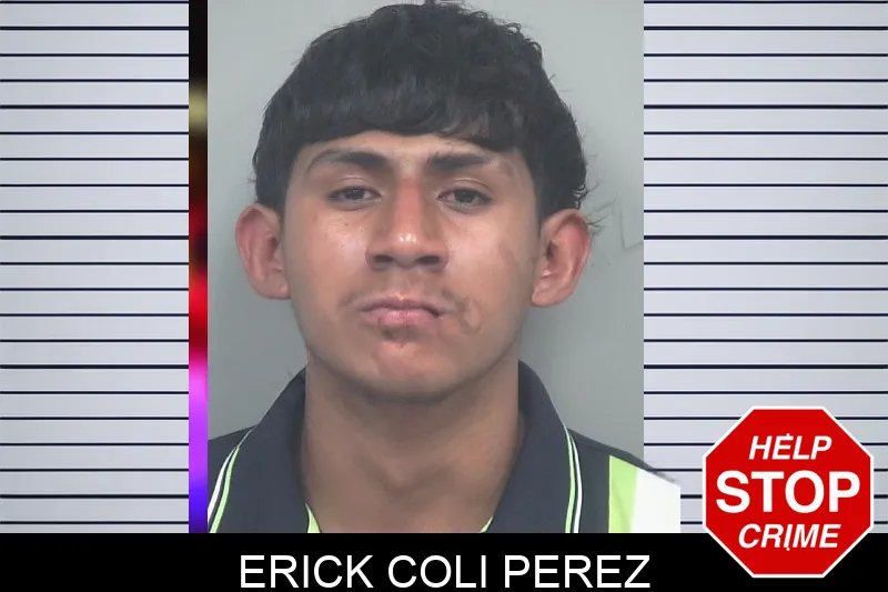 Erick Coli Perez mugshot