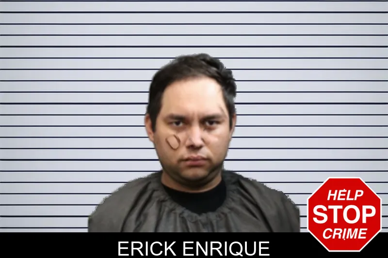 Erick Enrique mugshot
