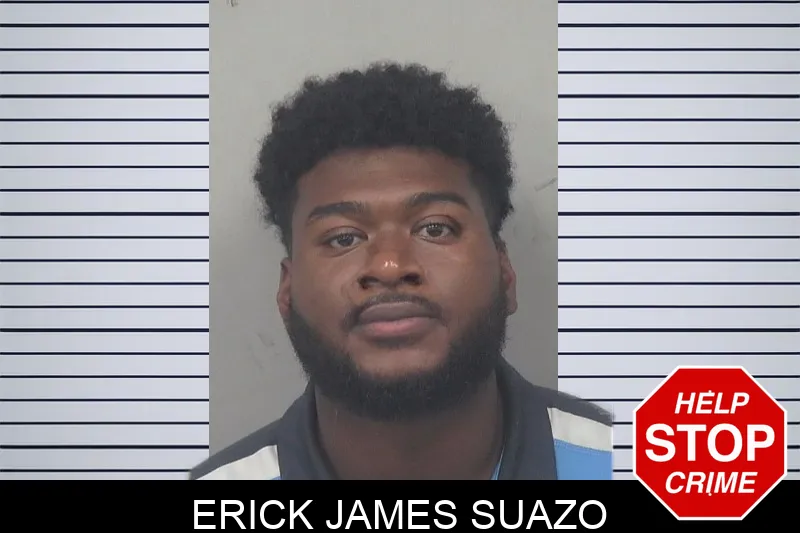 Erick James Suazo mugshot