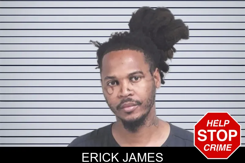 Erick James mugshot