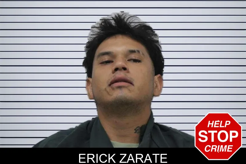 Erick Zarate mugshot