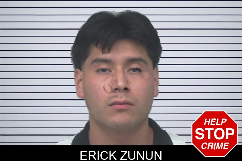 Erick Zunun mugshot