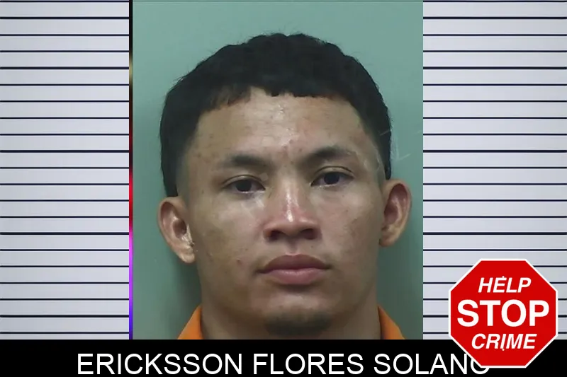 Ericksson Flores Solano mugshot