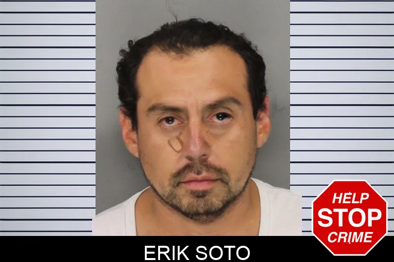 Erik Soto mugshot