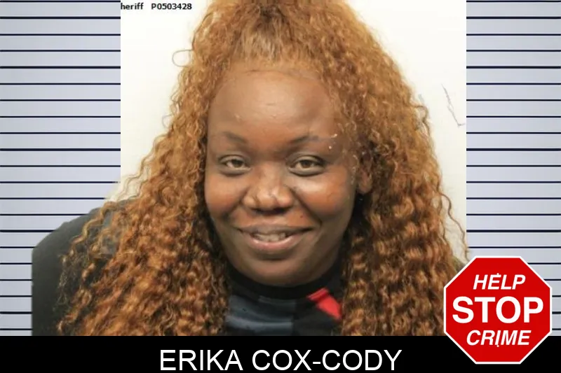 Erika Cox-Cody mugshot
