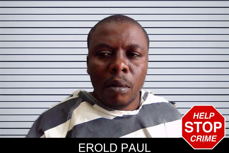 Erold Paul mugshot