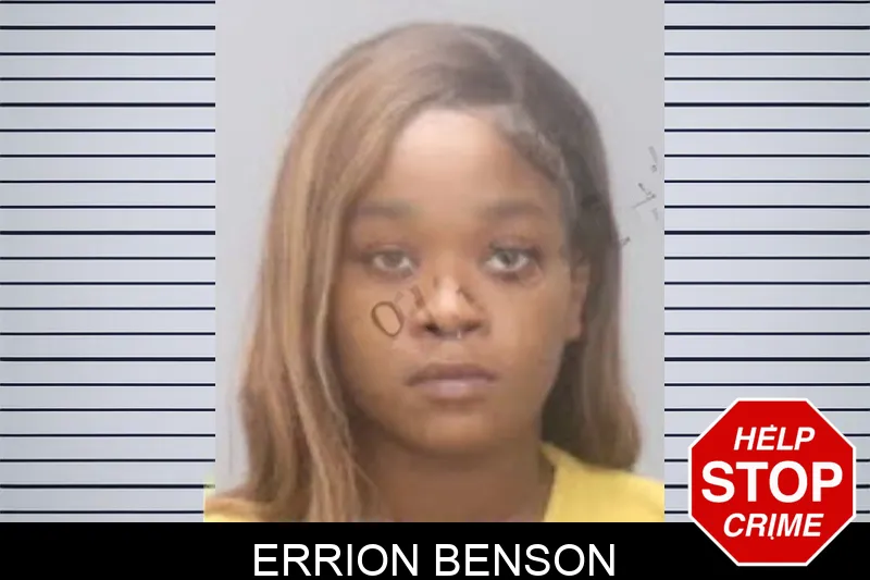 Errion Benson mugshot