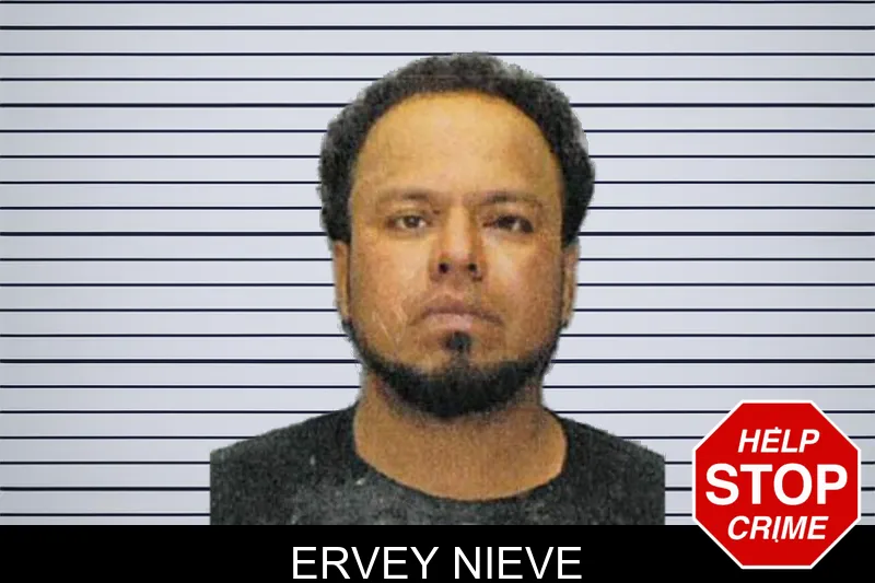 Ervey Nieve mugshot