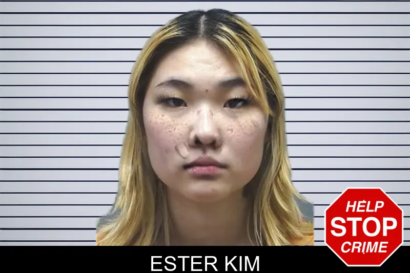 Ester Kim mugshot