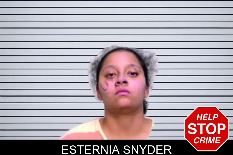 Esternia Snyder mugshot