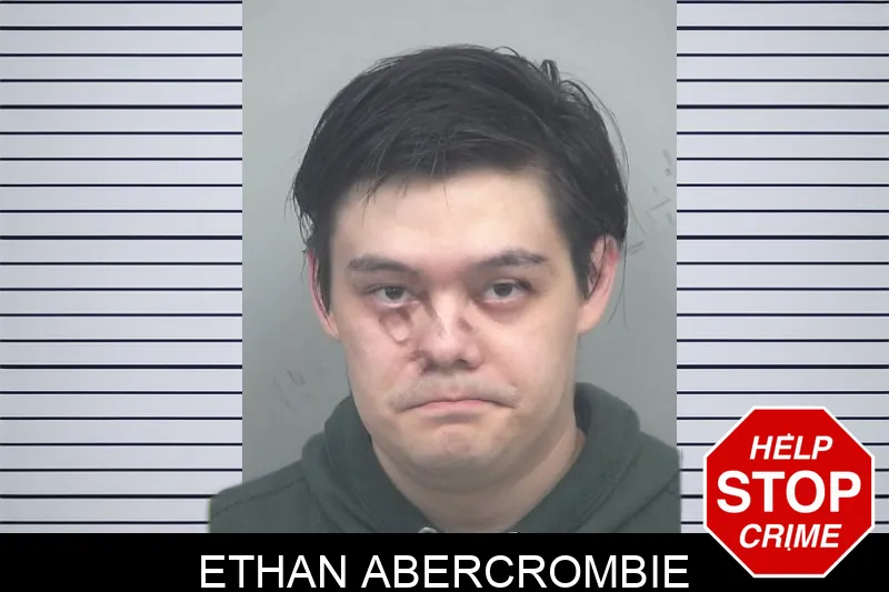 Ethan Abercrombie mugshot