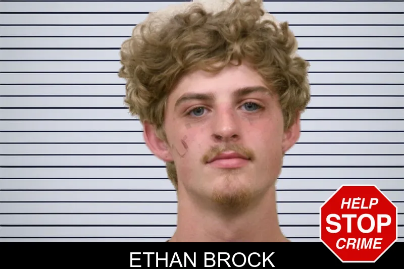 Ethan Brock mugshot