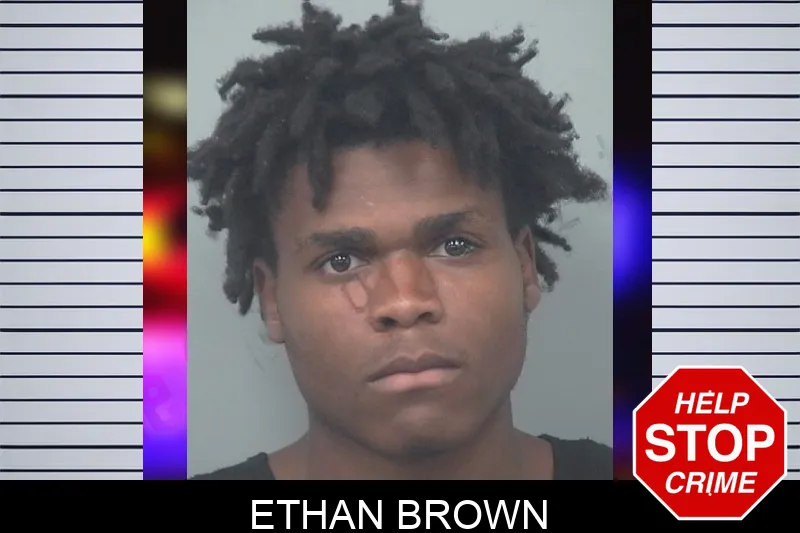 Ethan Brown mugshot
