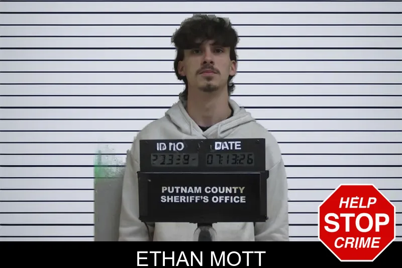 Ethan Mott mugshot