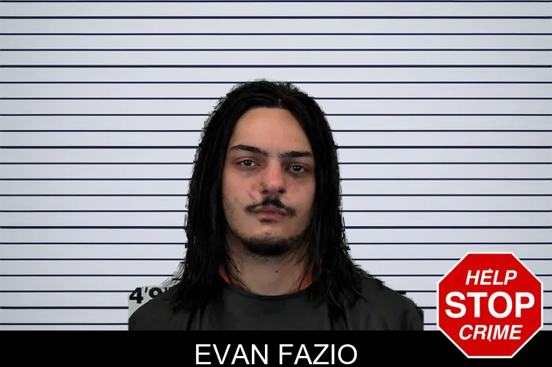 Evan Fazio mugshot