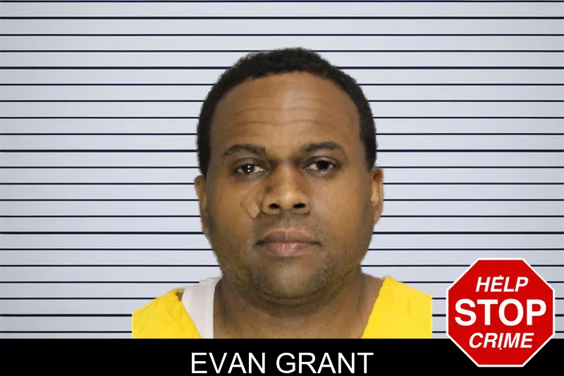 Evan Grant mugshot