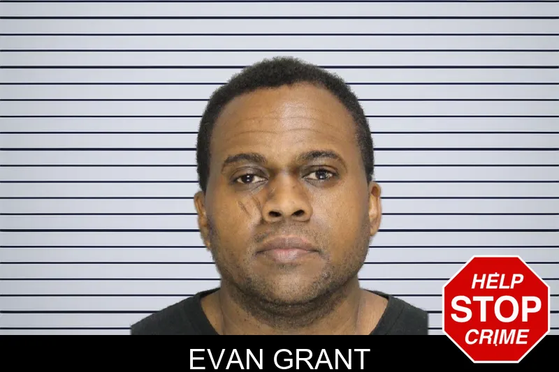 Evan Grant mugshot