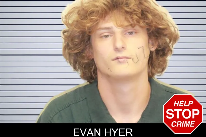 Evan Hyer mugshot