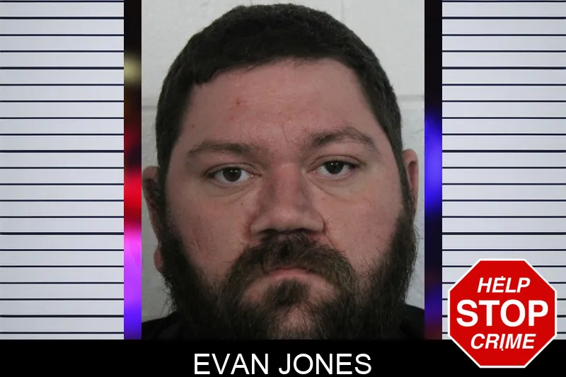 Evan Jones mugshot