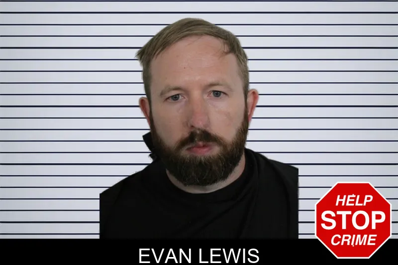 Evan Lewis mugshot