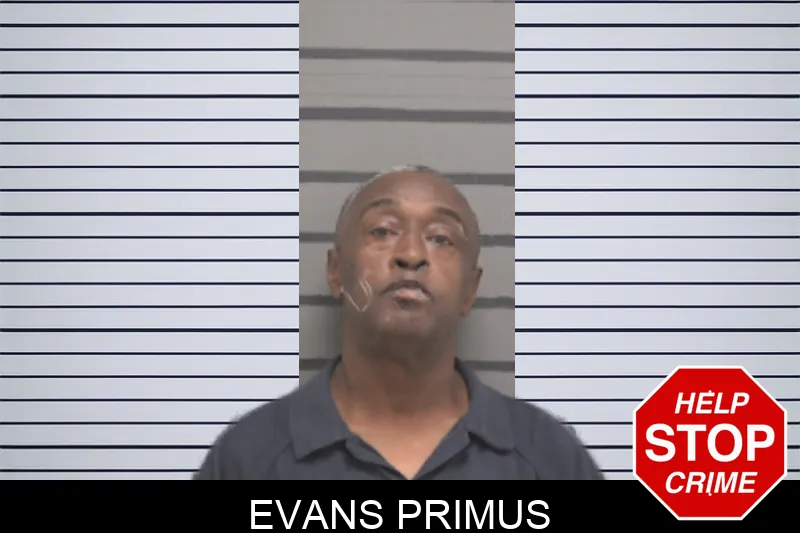 Evans Primus mugshot