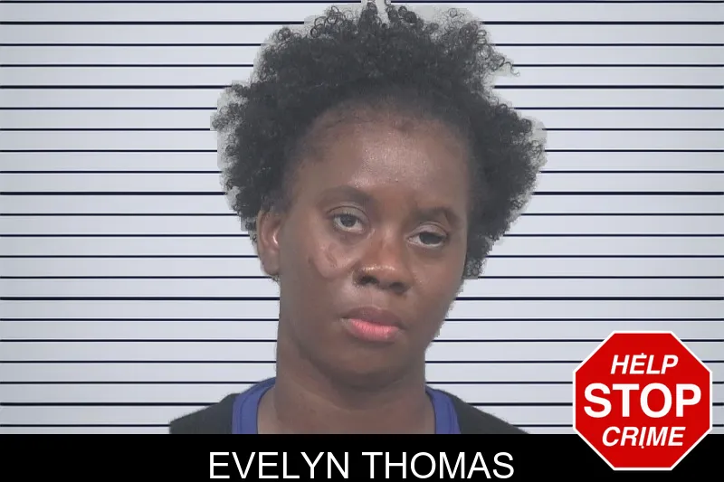 Evelyn Thomas mugshot