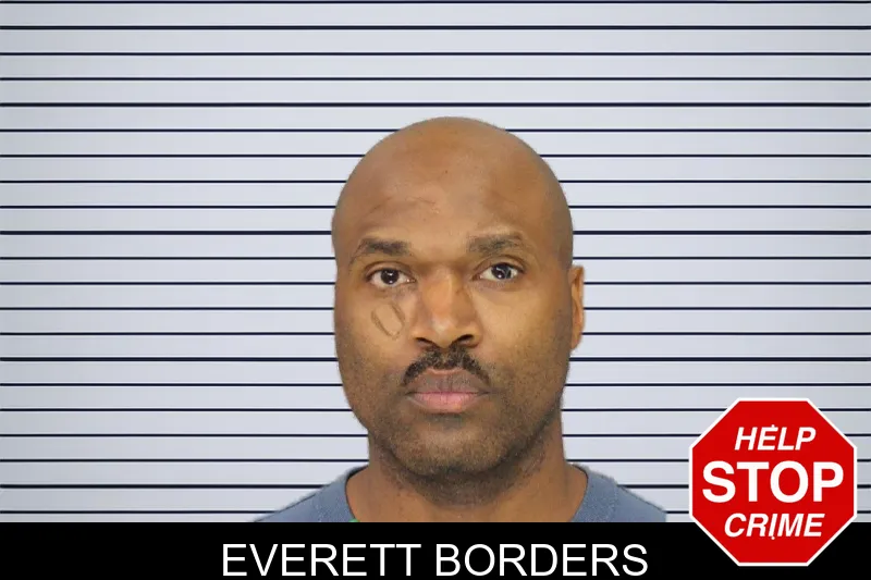 Everett Borders mugshot