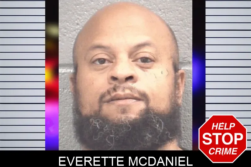 Everette McDaniel mugshot