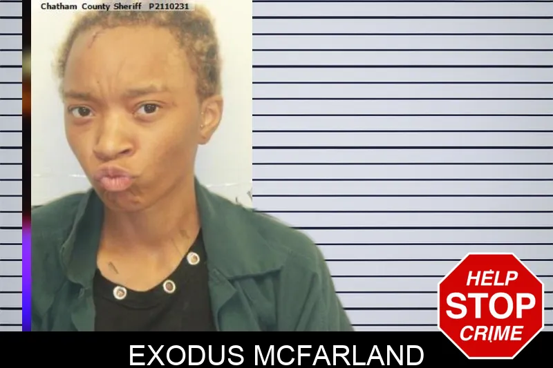 Exodus McFarland mugshot