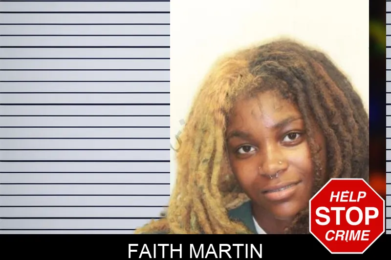 Faith Martin mugshot