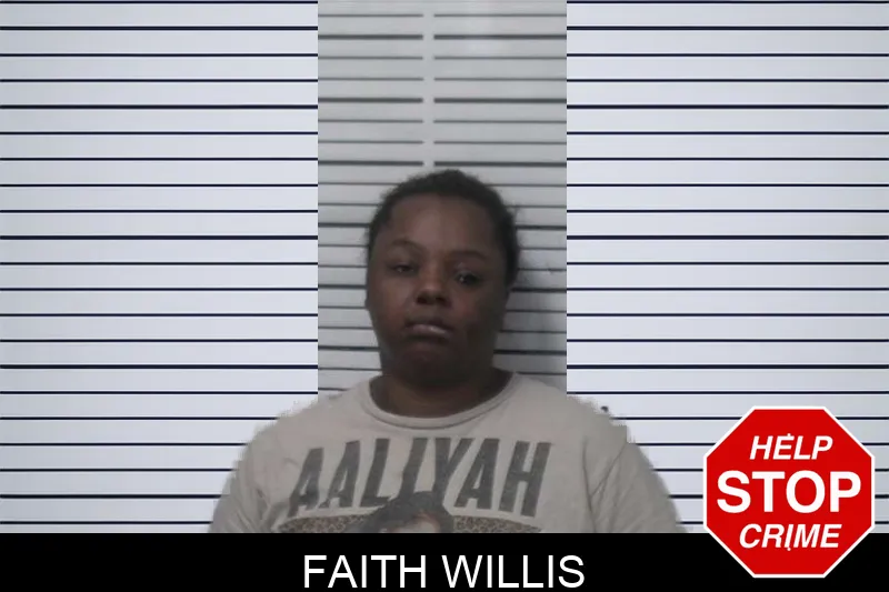 Faith Willis mugshot