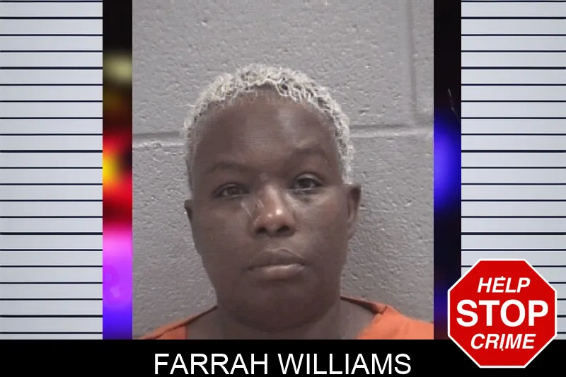 Farrah Williams mugshot