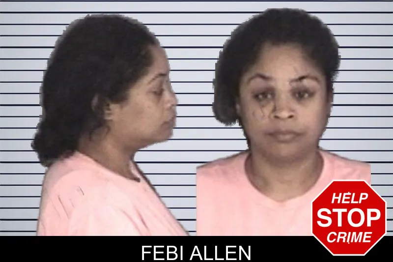 Febi Allen mugshot