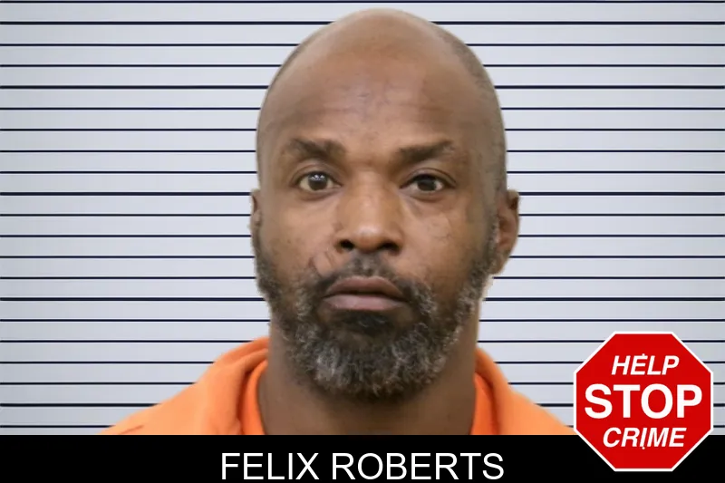 Felix Roberts mugshot