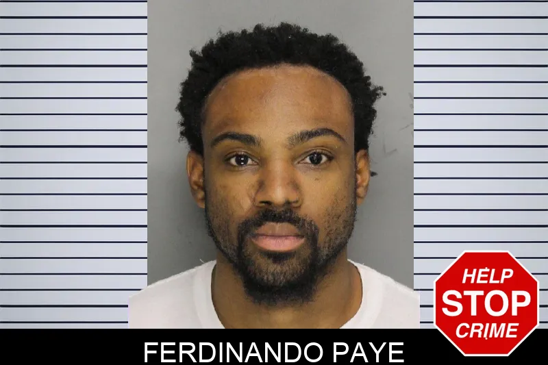 Ferdinando Paye mugshot