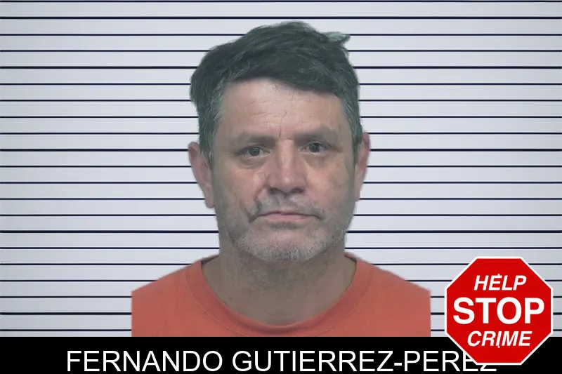 Fernando Gutierrez-Perez mugshot