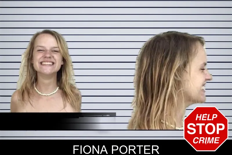 Fiona Porter mugshot