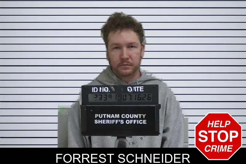 Forrest Schneider mugshot