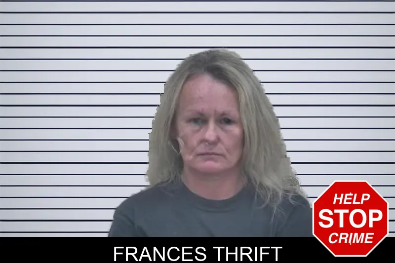 Frances Thrift mugshot