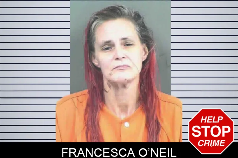 Francesca O’Neil mugshot