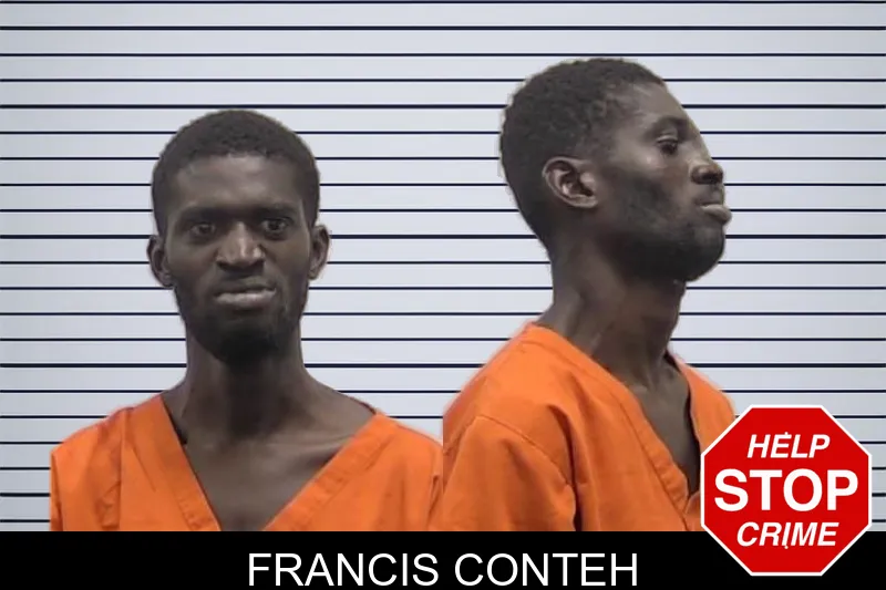 Francis Conteh mugshot