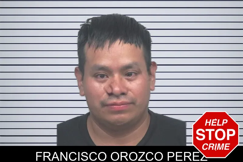 Francisco Orozco Perez mugshot
