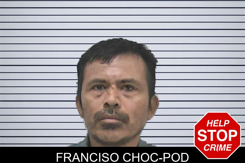 Franciso Choc-Pod mugshot