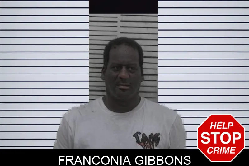 Franconia Gibbons mugshot