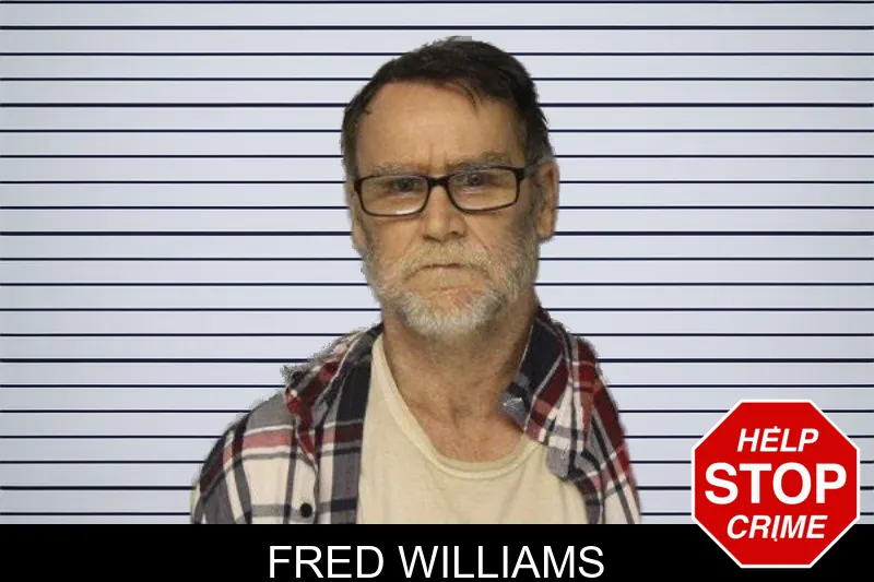 Fred Williams mugshot
