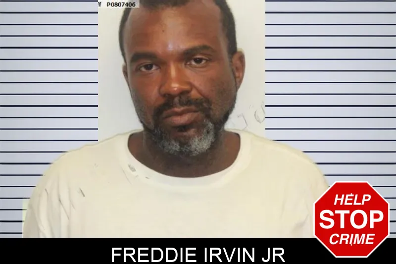 Freddie Irvin Jr mugshot