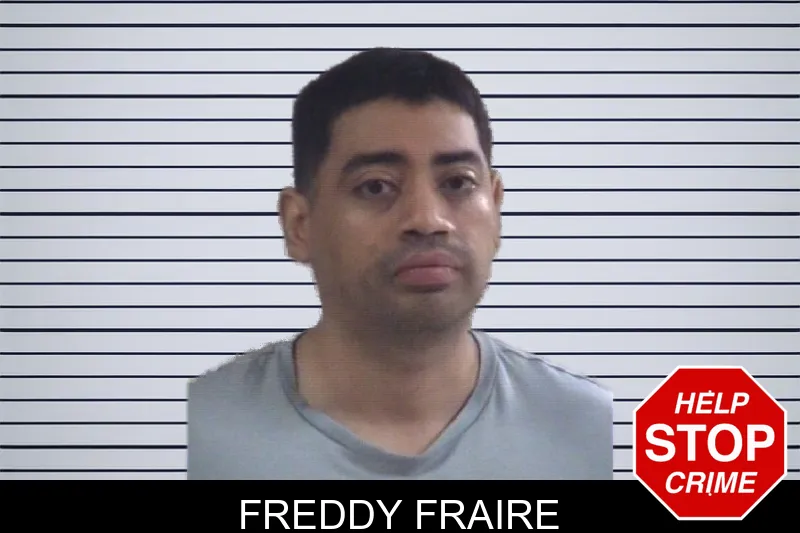 Freddy Fraire mugshot