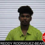 Freddy Rodriguez-Beard mugshot
