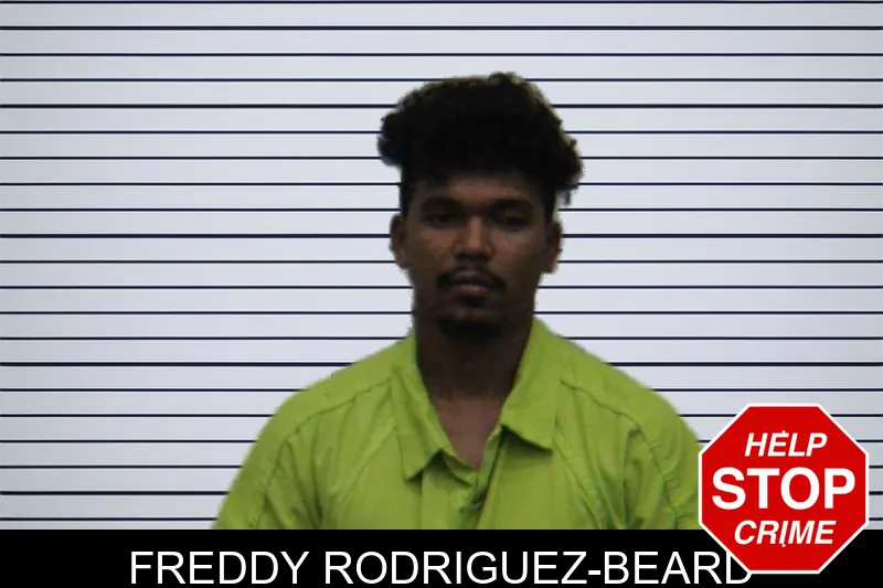 Freddy Rodriguez-Beard mugshot