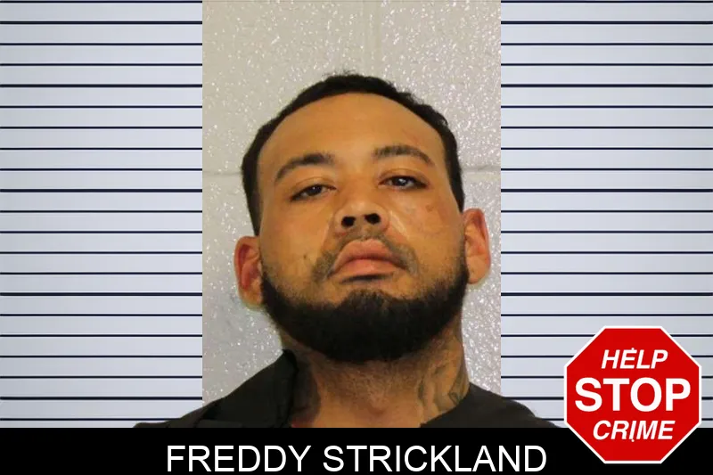 Freddy Strickland mugshot